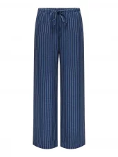 JDY Power MW Wide Pant, blå