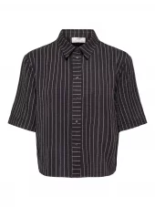 JDY Power s/s Short Shirt, sort