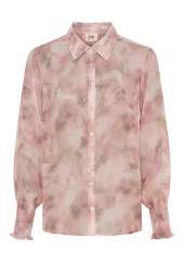 Isay Vibse Shirt, rosa mønstret