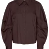 Isay Sigga Sleeve Shirt, brun