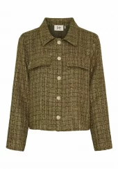 Isay Chia Blazer, grønn melert