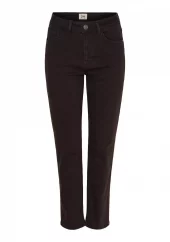 Isay Monza Stright Pant, brun