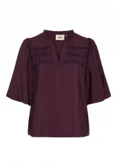 Isay Nova s/s Blouse, lilla