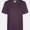 Isay Nugga Basi V-neck T-shirt, augergine