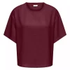 JDY Aya 2/4 Top, burgunder