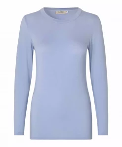 Masai MaDoritla l/s T-shirt, lysblå