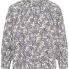 Part Two Almeri Shirt, blåmønstret