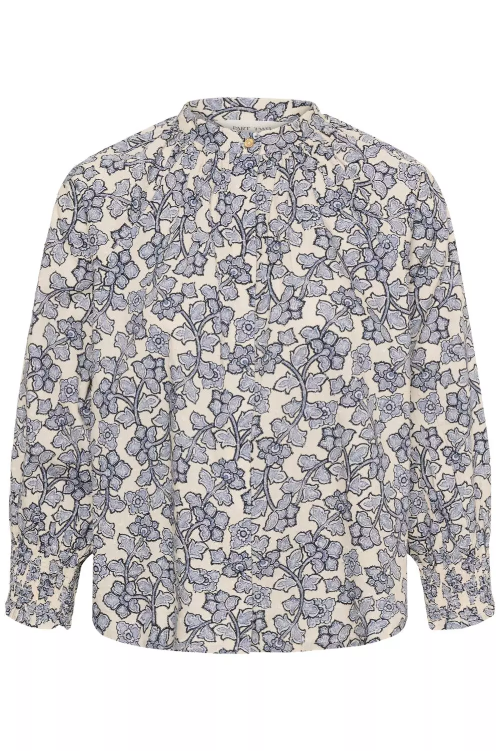 Part Two Almeri Shirt, blåmønstret