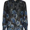 Isay Vibse Shirt, Flower Border