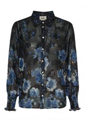 Isay Vibse Shirt, Flower Border