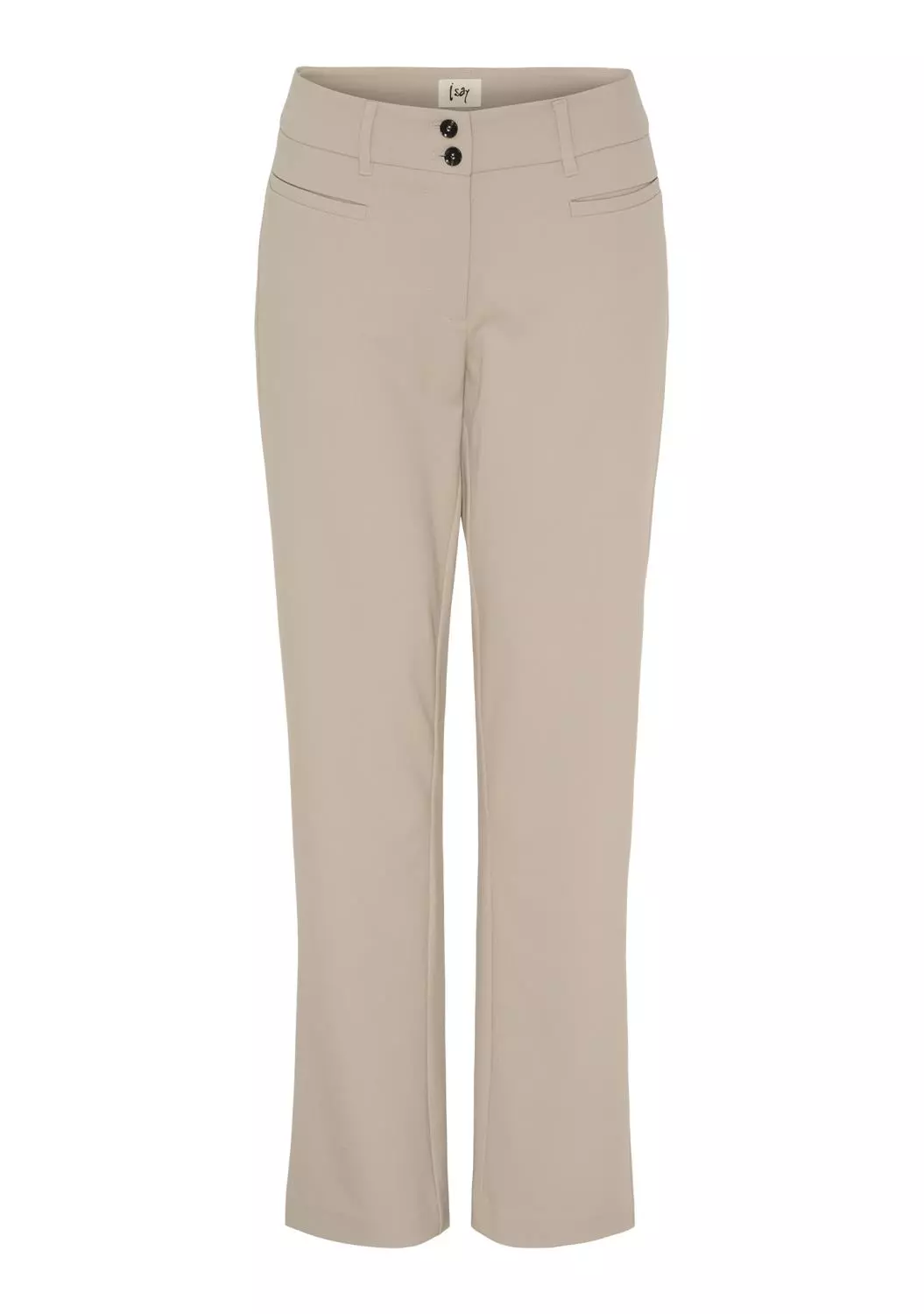 Isay Firenze Stright Pant, beige