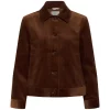 Part Two Constanze Jacket, brun kordfløyel