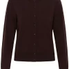 Part Two Noelani Cardigan, ull, brun