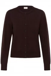 Part Two Noelani Cardigan, ull, brun