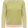 JDY Bryn Life l/s Jacq Pullover, grønn