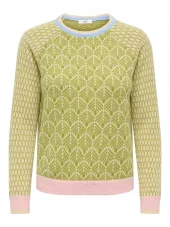 JDY Bryn Life l/s Jacq Pullover, grønn