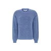 Soft Rebels Allison Knit, blå melert