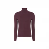 Soft Rebels Marla Rollneck Knit, burgunder
