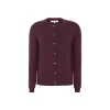 Soft Rebels Mala Cardigan Knit, burgunder