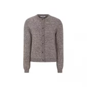 Soft Rebels Allison O-neck Cardigan, brunmelert