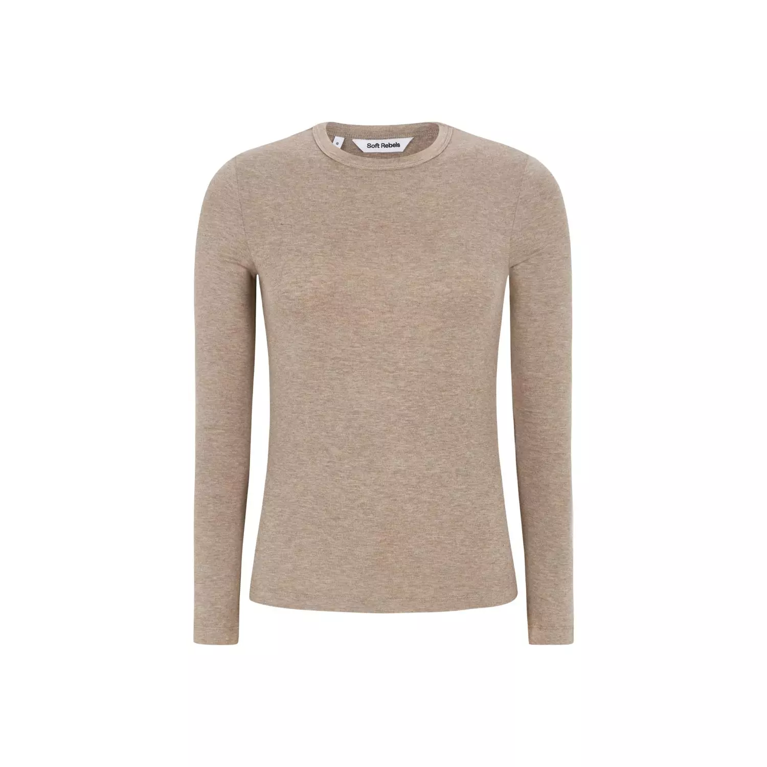 Soft Rebels Roman O-neck, beige