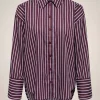 JDY Serena L/S Shirt, burgunder