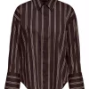 JDY Serena L/S Shirt, brun