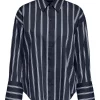 JDY Serena L/S Shirt, marineblå