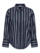 JDY Serena L/S Shirt, marineblå