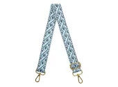 Intex Scandia Skulderrem til veske, twist gull/navy