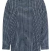 My Essential Wardrobe Ilse boxy shirt, blå/grønn