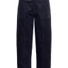 Part Two Netta Pants, kordfløyel, marineblå