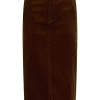 Part Two Sofija Skirt, kordfløyel, brun