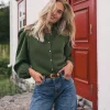 Raus Emma Vest, grønn