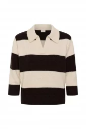 Part Two Charlott Pullover, beige/brun