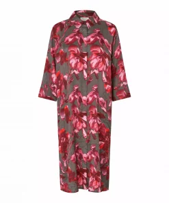 Masai MaNimeso Dress, grå/rosa/rød