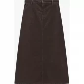 Please A-shape Corduroy Skirt, kordfløyel skjørt, brun