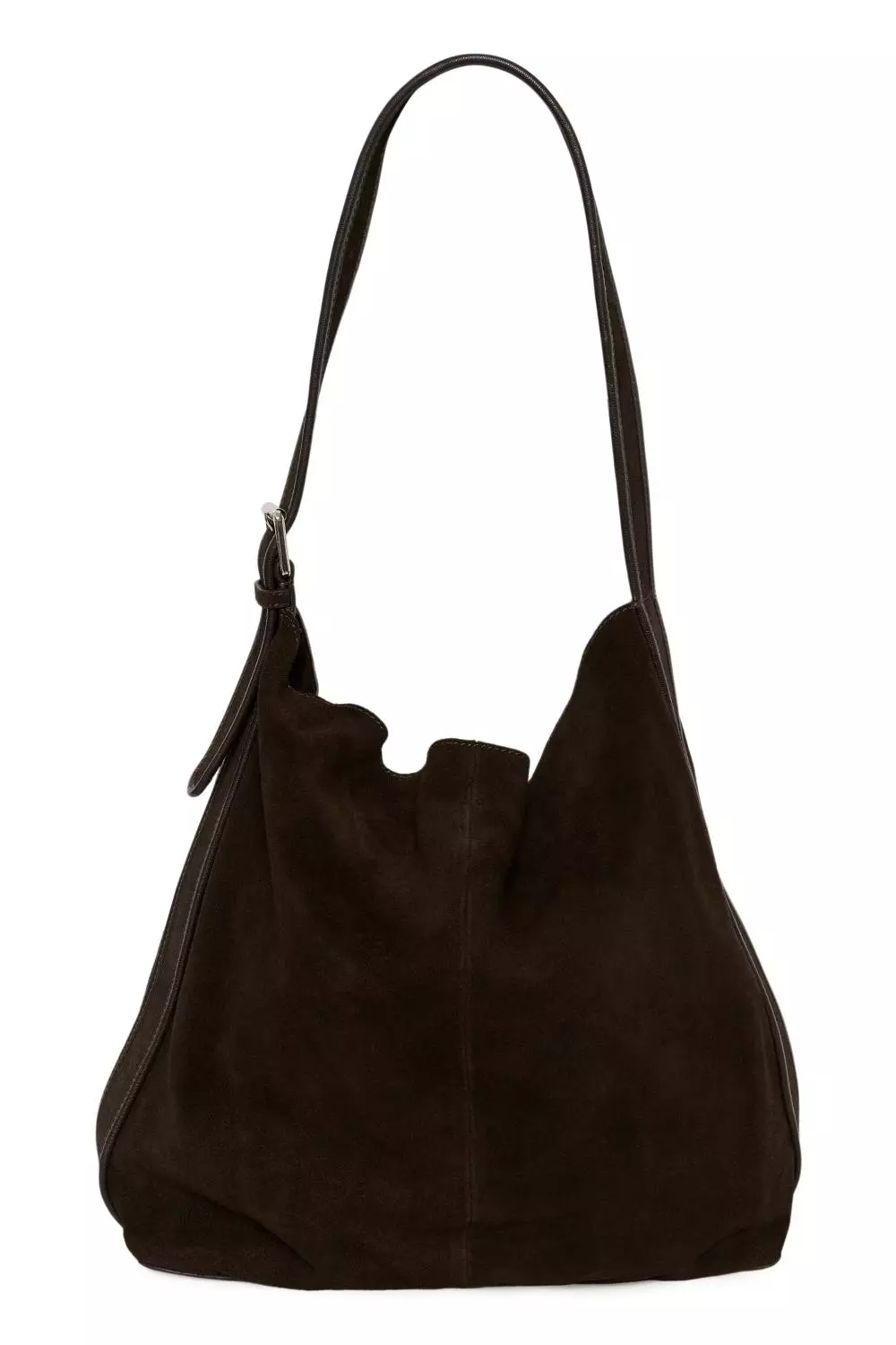 Part Two Coryla Bag, semsket skinn, brun