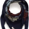 Part Two Felisia Scarf, marineblått
