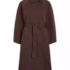 Vila ViKiwi L/S Trench Coat, brun