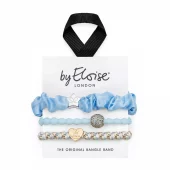byEloise Something Blue, 3-pk hårstrikk, blå