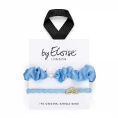 byEloise Blue Skies, 2-pk hårstrikk, blå