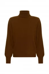 My Essentail Wardrobe Jola Knit Polo, brun