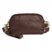Depeche Gloden Chic Clutch, mørk brun