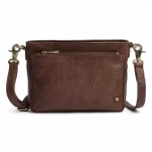 Depeche Golden Chic Clutch, brun