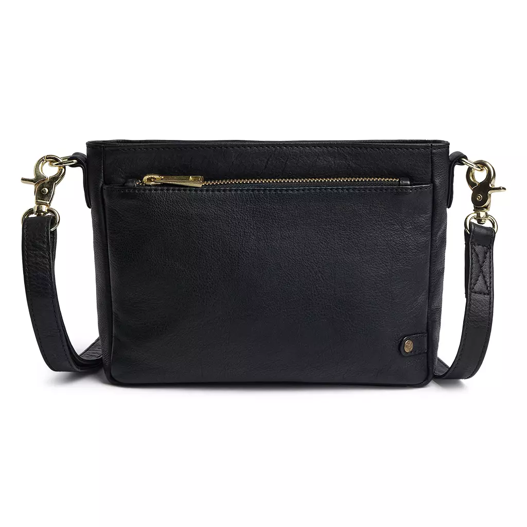 Depeche Golden Chic Clutch, sort