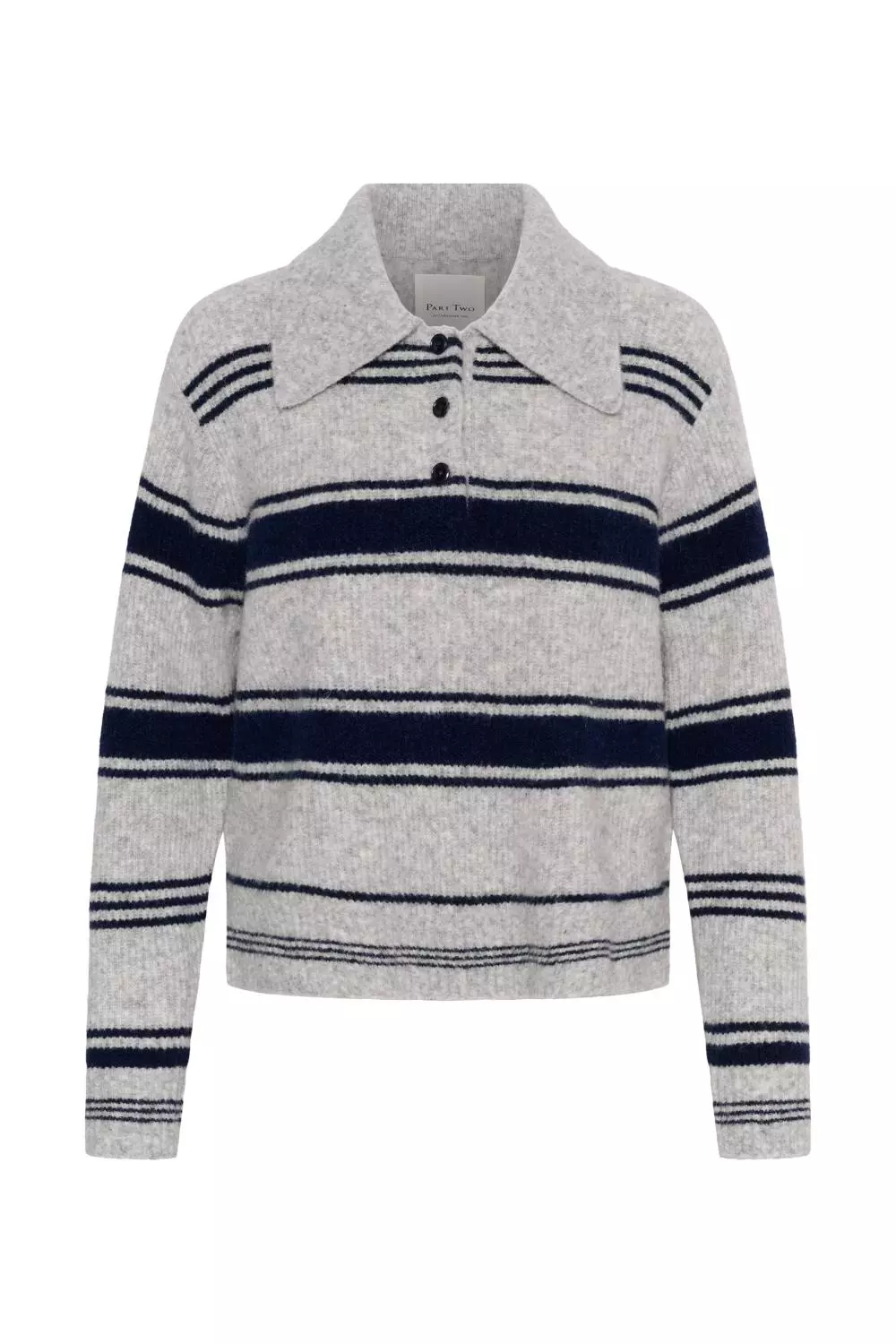 Part Two Carilina Pullover, marineblå/grå