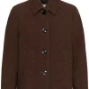 Part Two Lamilla Outwear, brun melert, Thermlock