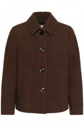 Part Two Lamilla Outwear, brun melert, Thermlock