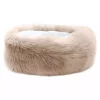 Intex Skandia Pannebånd fuske pels, beige